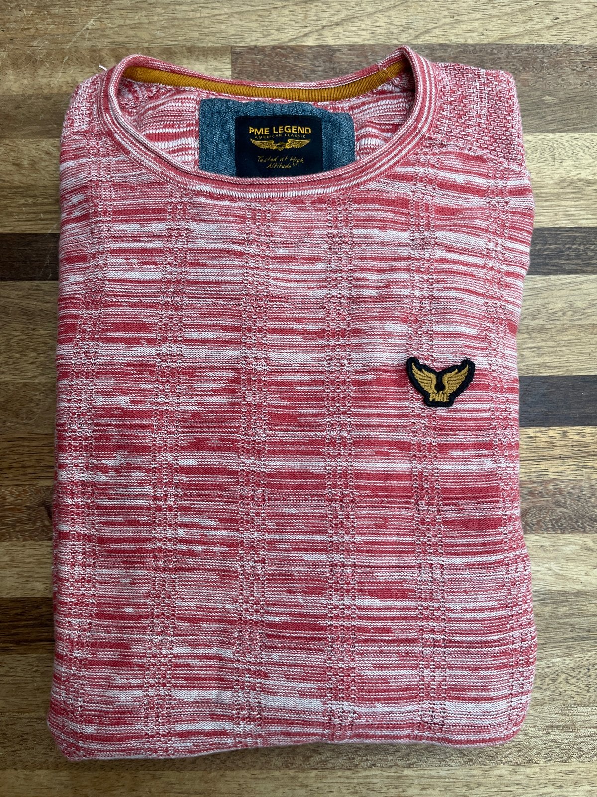 PME Legend Heren Trui - Rood/Wit - Maat XL, Ophalen of Verzenden, Gedragen, Maat 56/58 (XL), Rood