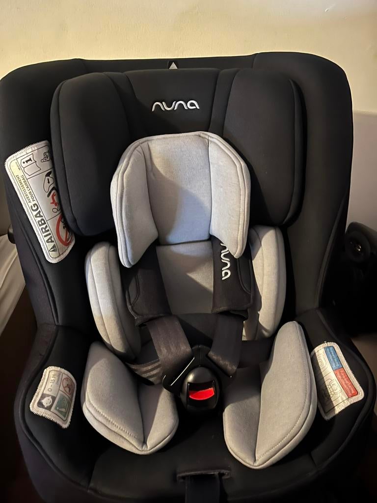 Autostoel Nuna Prym, Caviar (40-105 cm), Kinderen en Baby's, Autostoeltjes, Overige merken, Verstelbare rugleuning, 0 t/m 18 kg