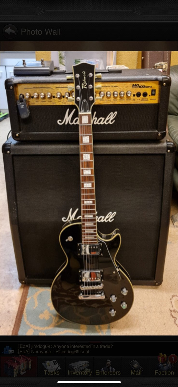 Richwood electrische gitaar, Ophalen, Gebruikt, Solid body, Overige merken