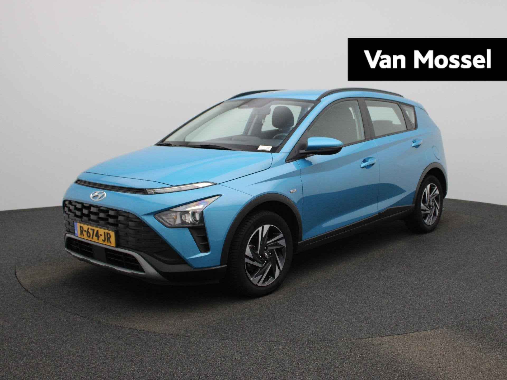 Hyundai Bayon 1.0 T-GDI Comfort | CAMERA | DIGITAAL DASHBOAR, Auto's, 12 maanden, Gebruikt, Euro 6, Blauw