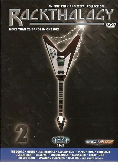 4 DVD BOX Rockthology 2, 3 EN 4, Alle leeftijden, Ophalen, Zo goed als nieuw