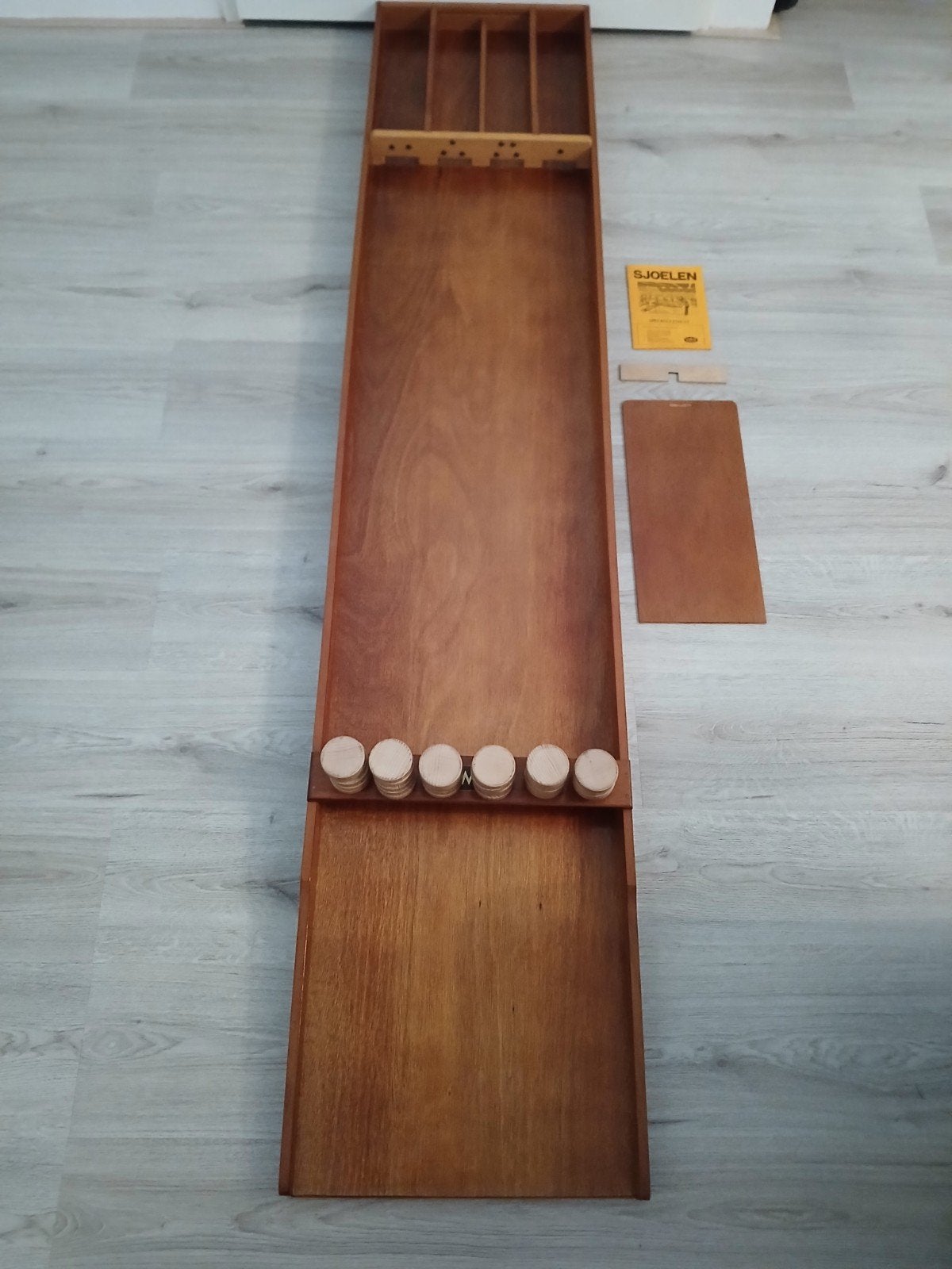 Homas S40 Sjoelbak - Klassiek Sjoelplezier, Hobby en Vrije tijd, Gezelschapsspellen | Overige, Een of twee spelers, Ophalen of Verzenden