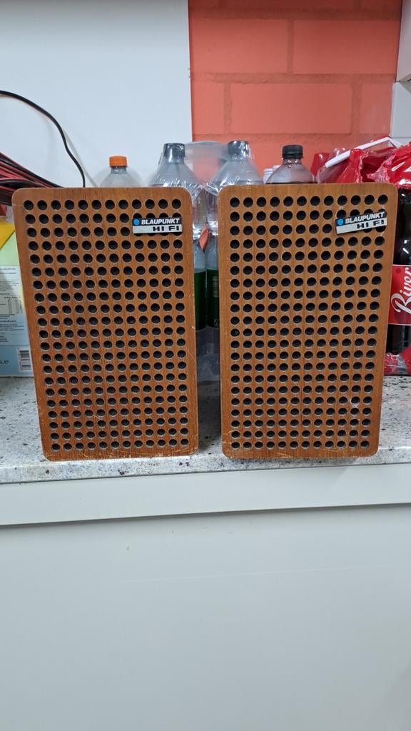 2 Blaupunkt H 110 luidsprekers - Vintage geluid, Overige merken, Gebruikt, Ophalen of Verzenden, Minder dan 60 watt