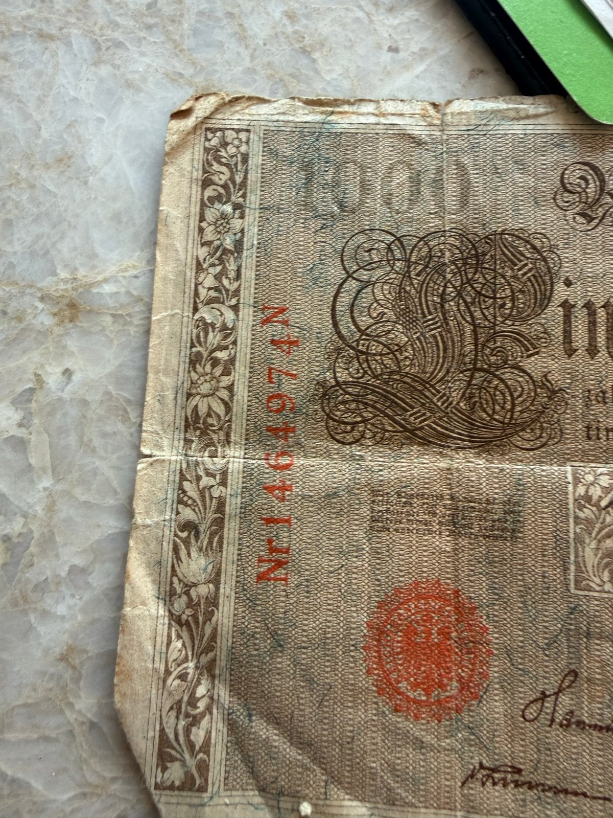 Set originele Duitse bankbiljetten 1910-1922, Postzegels en Munten, Bankbiljetten | Europa | Niet-Eurobiljetten, Verzenden, Duitsland