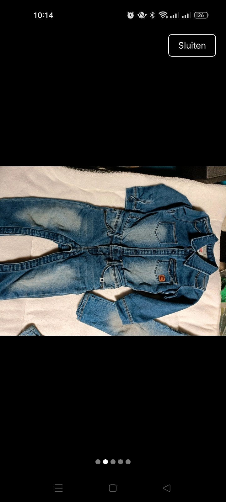 Jumpsuit jeans Tumble n Dry + 2 gratis jeans (Vingino, H&M), Ophalen, Jongetje of Meisje, Zo goed als nieuw, Tumble n Dry