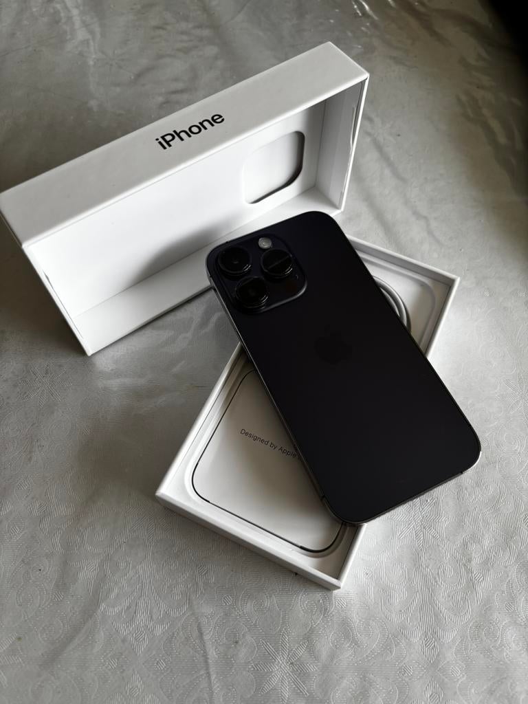 iPhone 14 Pro | 128GB | Bieden vanaf 400 | zsm weg, Paars, Ophalen of Verzenden, Zo goed als nieuw, Zonder simlock