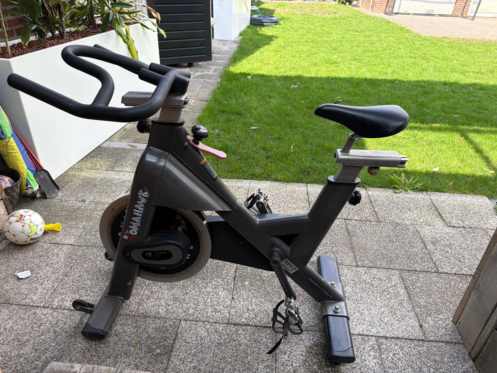 Tomahawk S Series Spinningfiets, Sport en Fitness, Ophalen, Spinningfiets, Zo goed als nieuw, Metaal