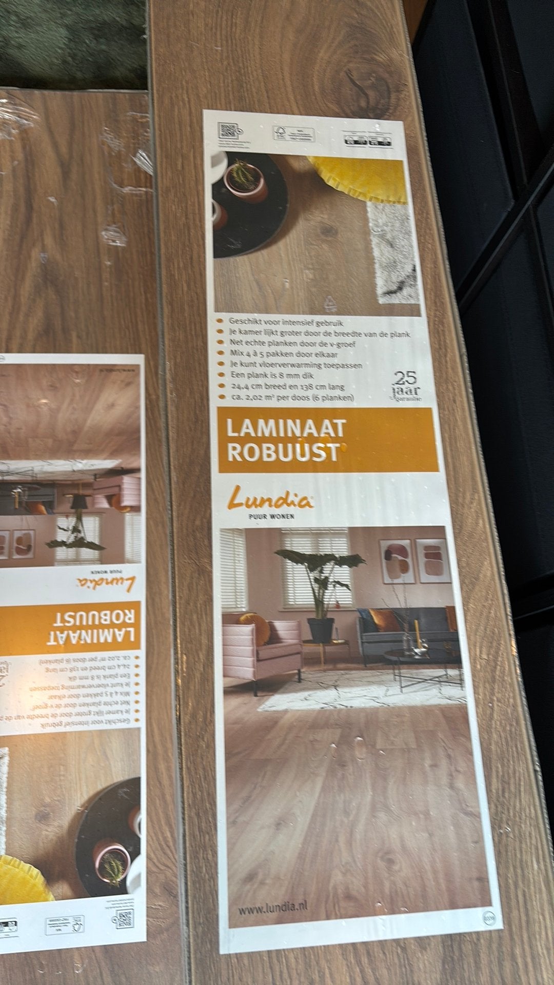 laminaat Gillis, Ophalen, 50 tot 150 cm, Zo goed als nieuw, 10 m² of meer
