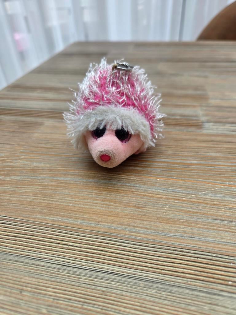 TY Beanie Boo Mr. Prickly Egel Knuffel Sleutelhanger 10cm, Ophalen, Zo goed als nieuw, Overige typen