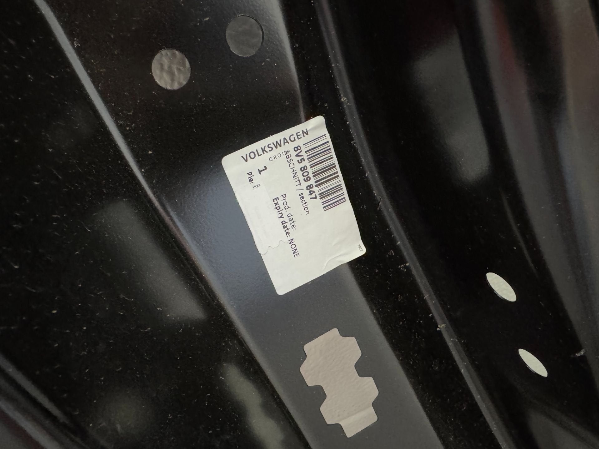 AUDI A3 8V5 LIMOUSINE ZIJPANEEL DORPEL ZIJSCHERM 8V5809847, Gebruikt, AUDI AG, Kundenbetreuung@audi.de, Links