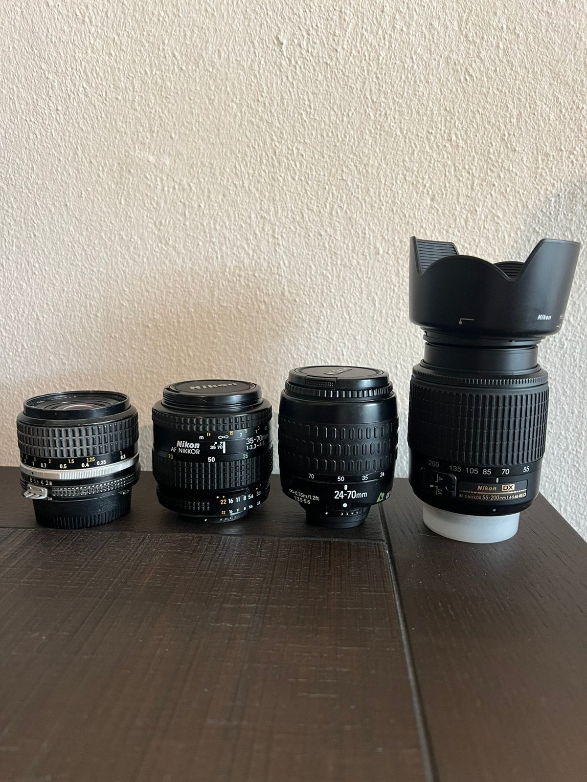 Nikon lens set, Audio, Tv en Foto, Fotografie | Lenzen en Objectieven, Gebruikt, Autofocus, Nikon, Ophalen of Verzenden