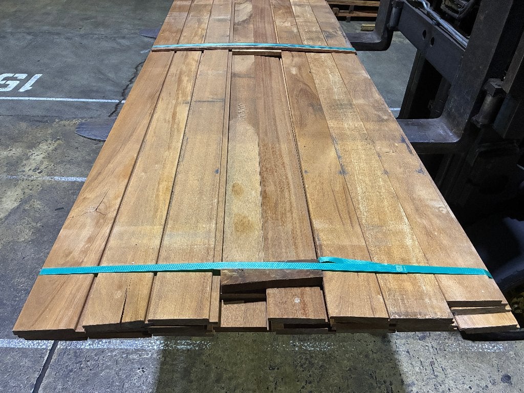 Planken-rabat-channelsiding-Hardhout/Louro Gamela-20x105mm, Tuin en Terras, Ophalen, Planken, Nieuw, Hardhout