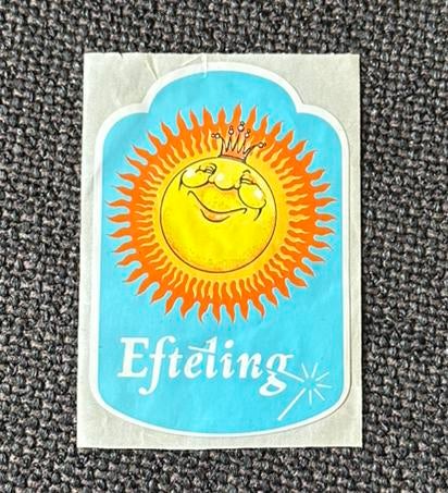 Efteling sticker 1988, Verzamelen, Efteling, Ophalen of Verzenden, Zo goed als nieuw, Overige typen