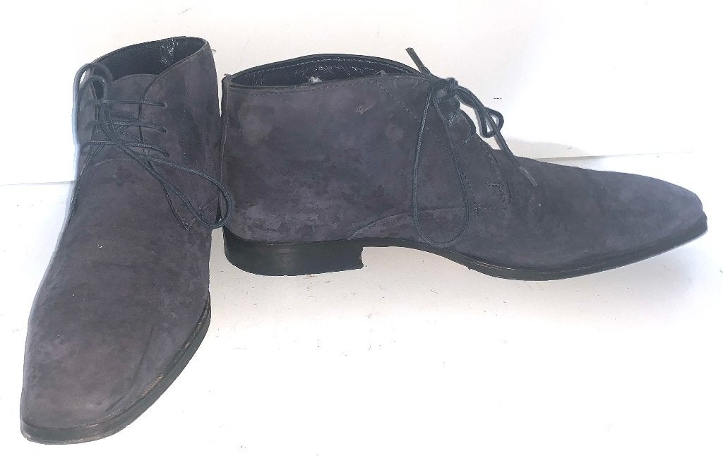 Antraciet geheel leren Taft herenschoenen mt 42 izgst, Overige kleuren, Ophalen of Verzenden, Zo goed als nieuw, Taft