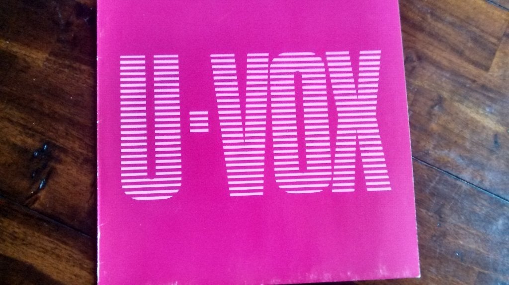LP - Ultravox - U-Vox, Ophalen of Verzenden, Zo goed als nieuw, New wave, LP