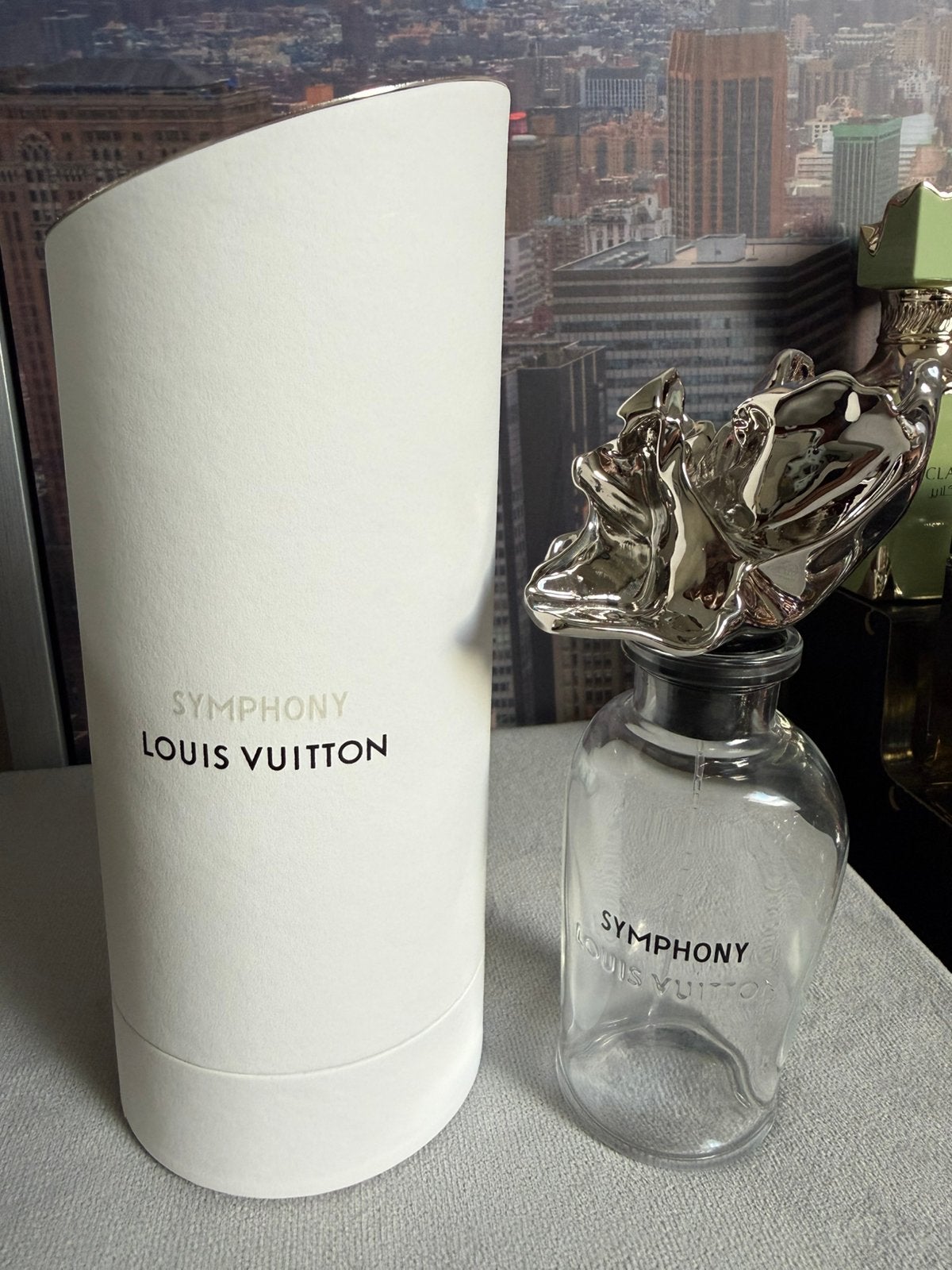 Symphony 100ml refillable bottle with box, Verzenden, Zo goed als nieuw