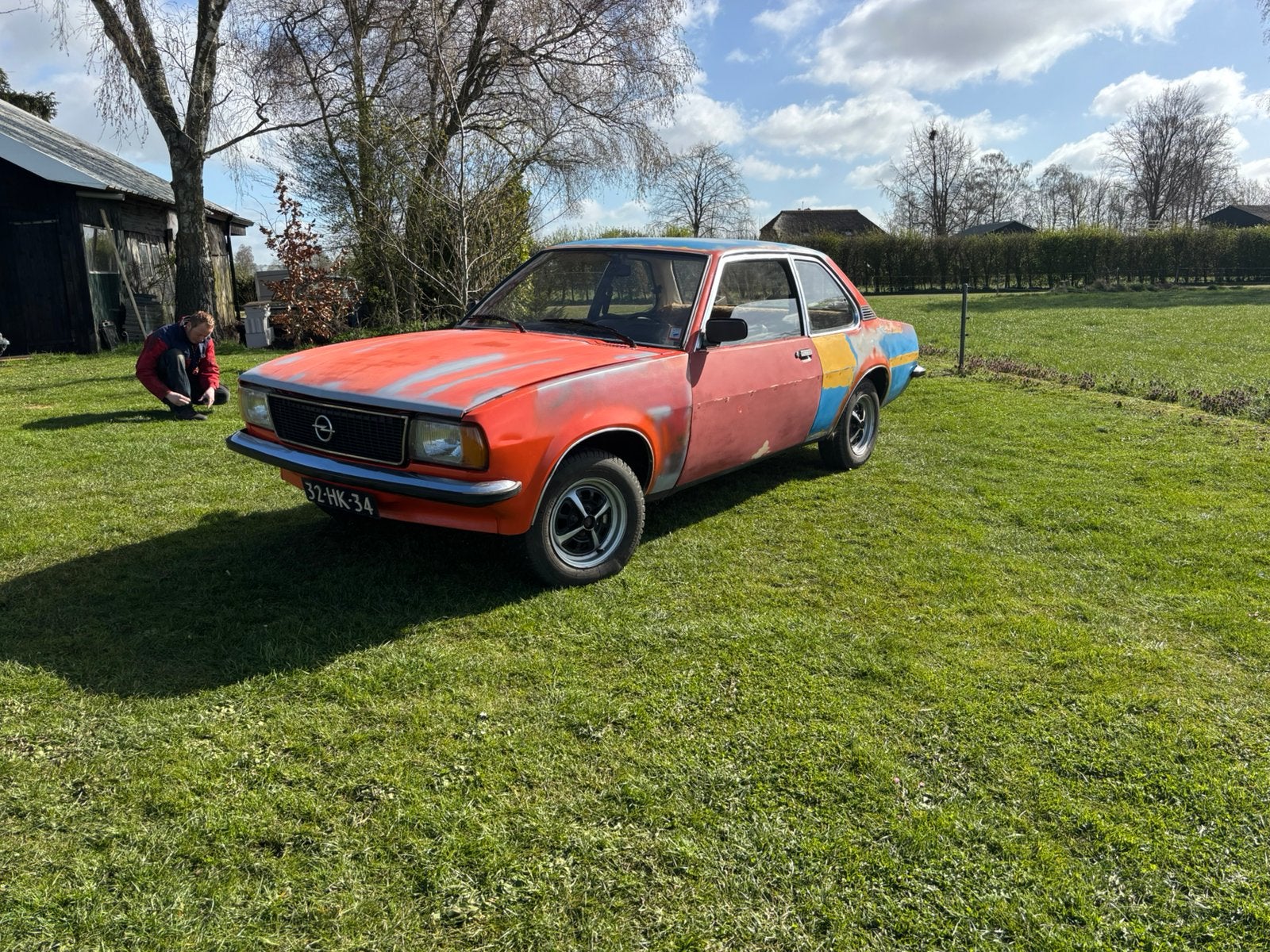 Opel Ascona B 2deurs 1600s 1975 project, foto 12