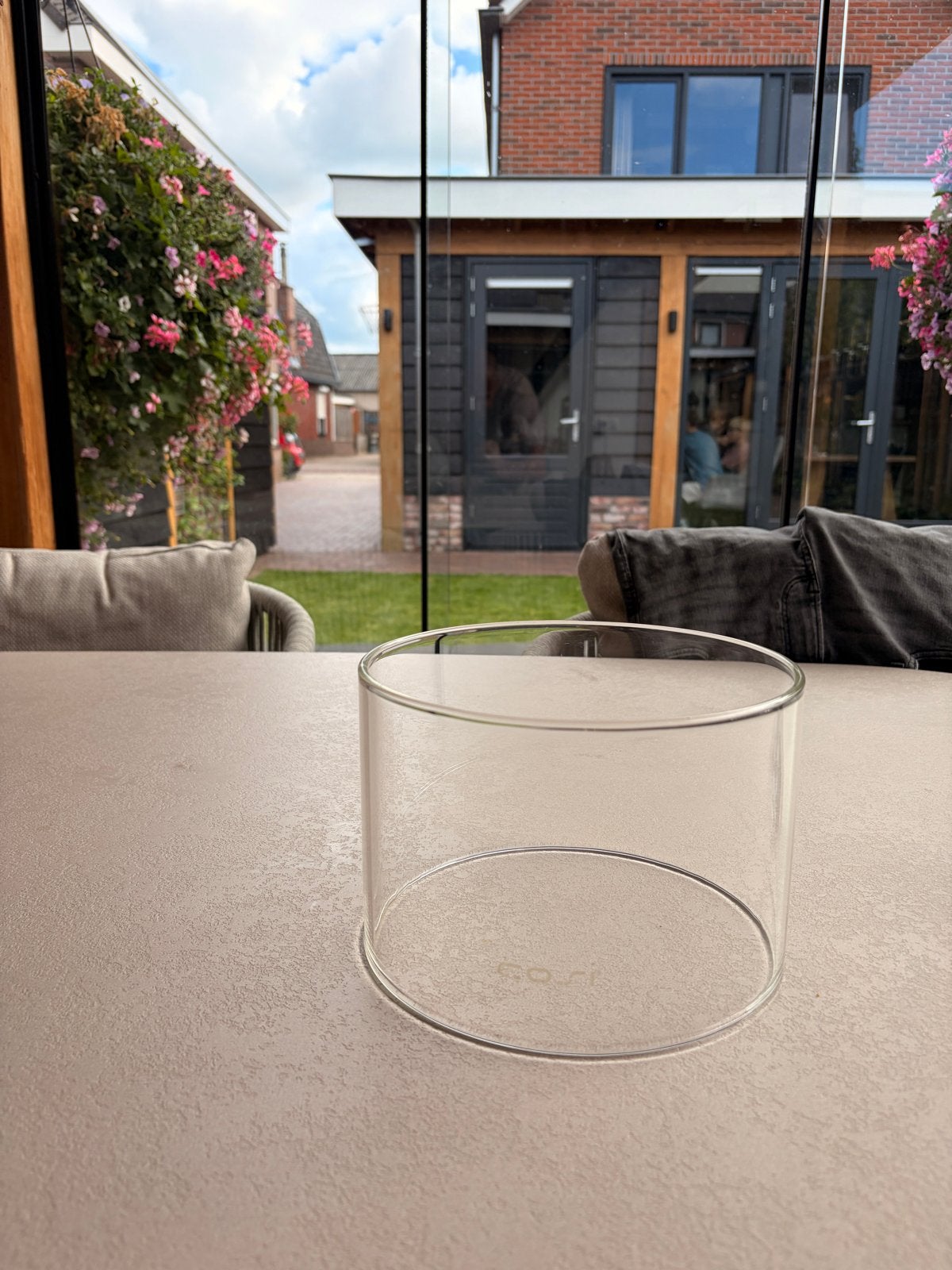 Glas Cosiscoop XL, Ophalen, Zo goed als nieuw, Glas, Modern