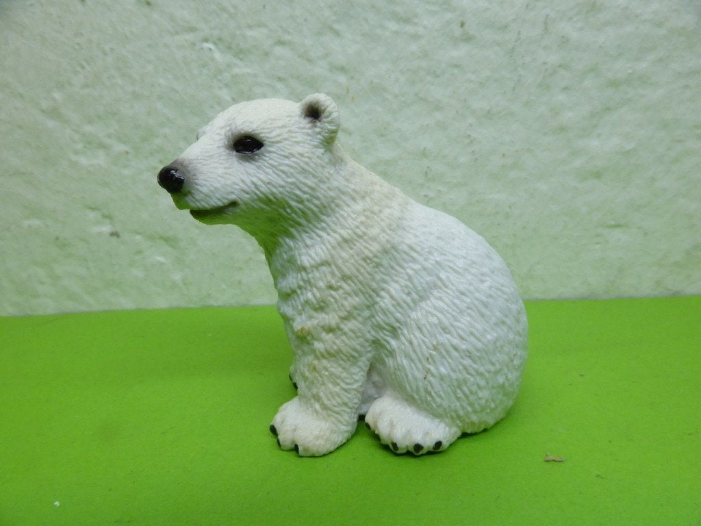 Schleich 14660 ijsbeer jong. dierfiguur, Verzamelen, Ophalen of Verzenden, Zo goed als nieuw, Wild dier, Beeldje of Figuurtje
