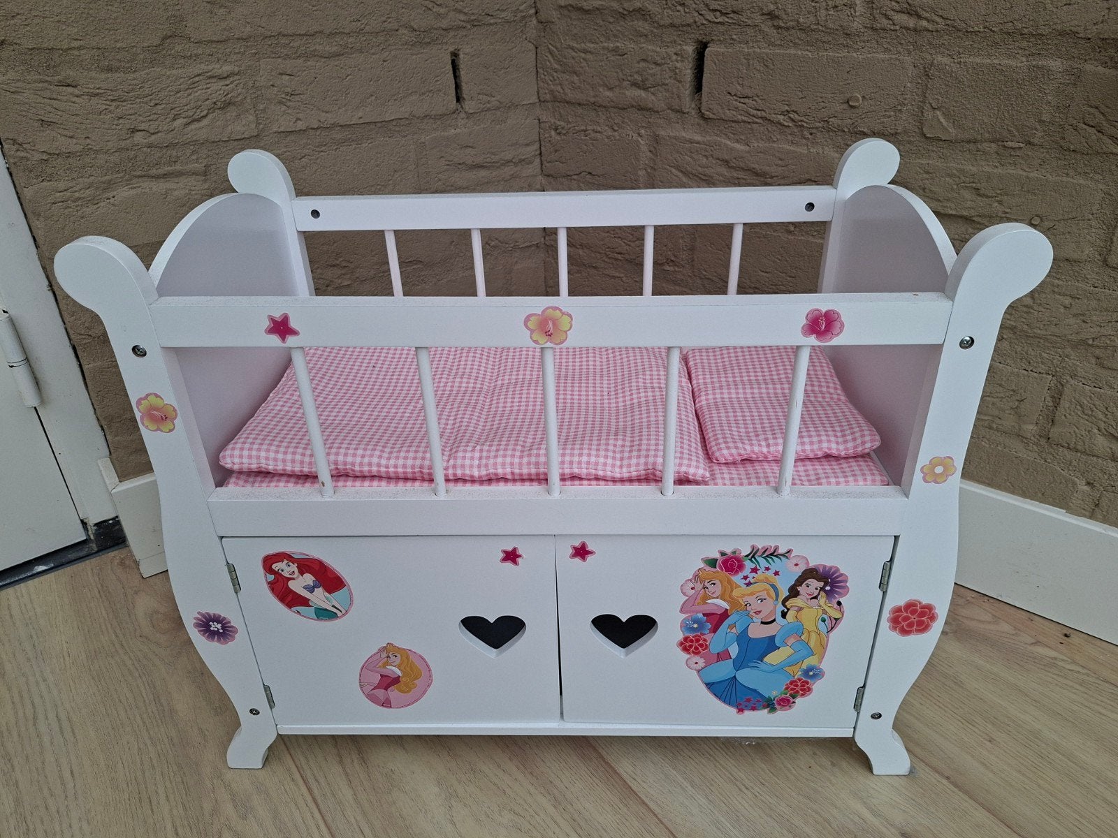 poppenbed, Ophalen, Babypop