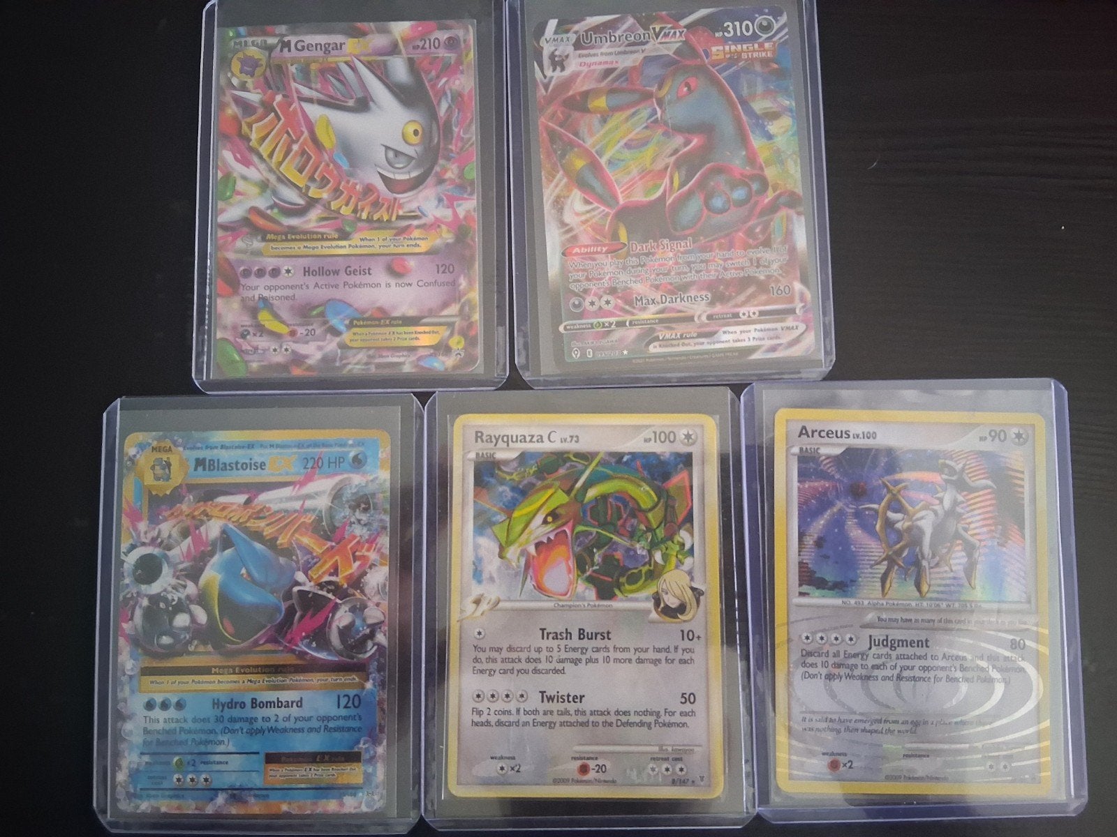 Zeldzame pokemon kaarten, Ophalen of Verzenden, Zo goed als nieuw, Meerdere kaarten, Foil