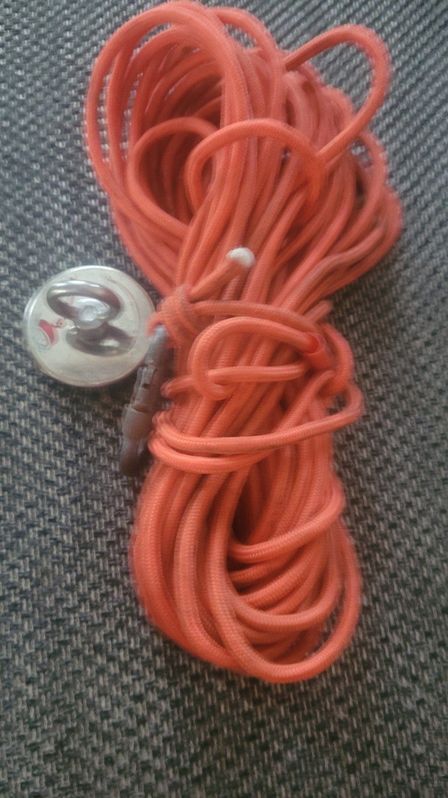 Magneetvis 400kg trekkracht met 20 meter touw, Ophalen of Verzenden, Gebruikt