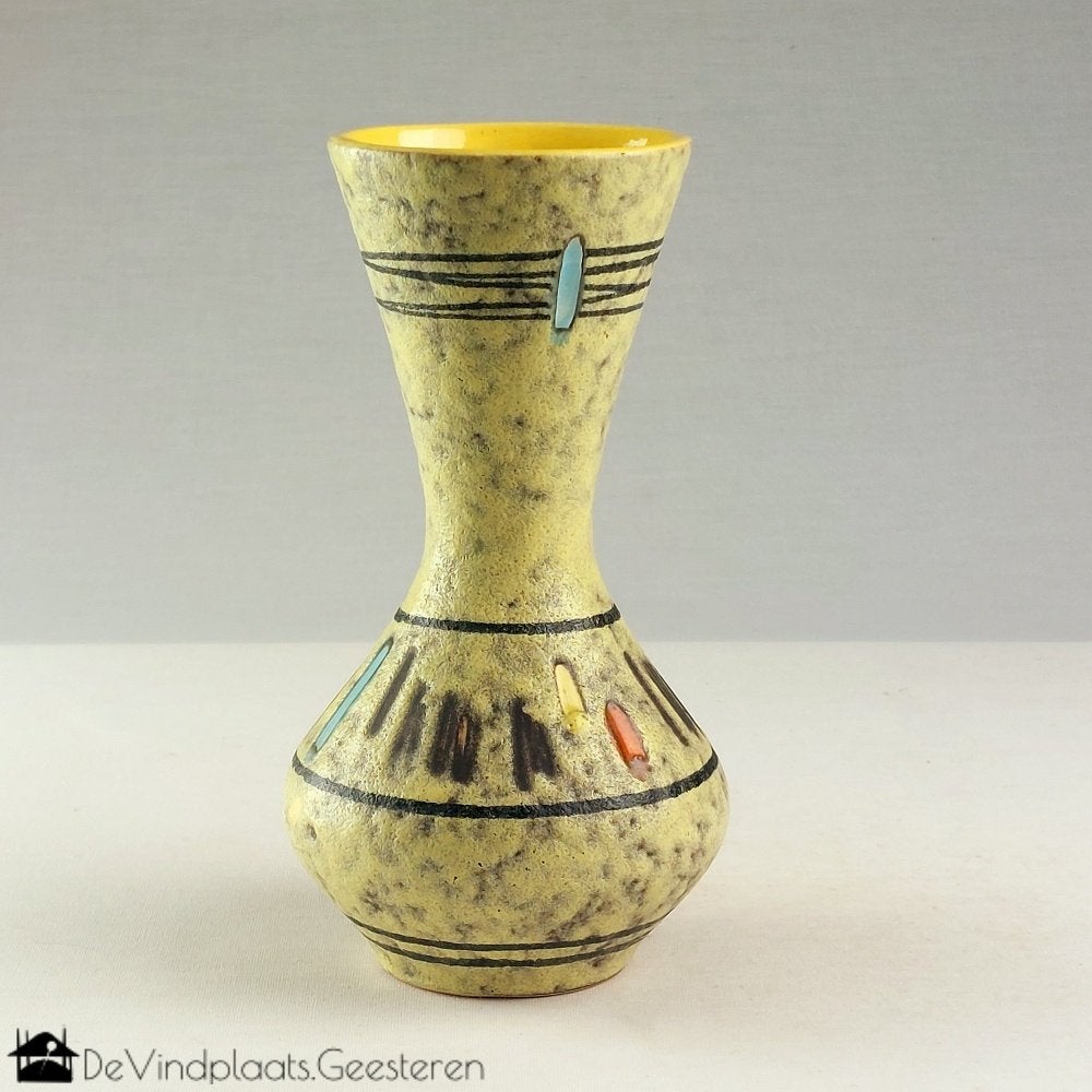Abstracte Scheurich Foreign vaas - Vintage jaren 50!, Ophalen of Verzenden