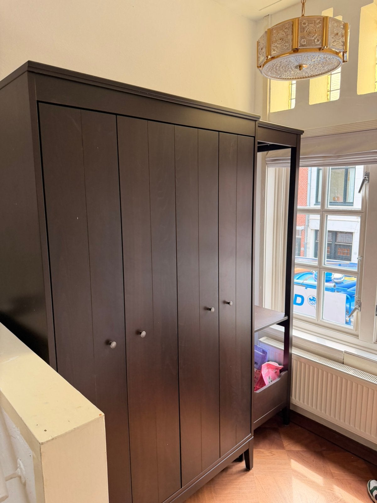 Kast voor in de hal - Hang en leg combinatie, Huis en Inrichting, Kasten | Kledingkasten, Ophalen, Gebruikt, 200 cm of meer, 150 tot 200 cm