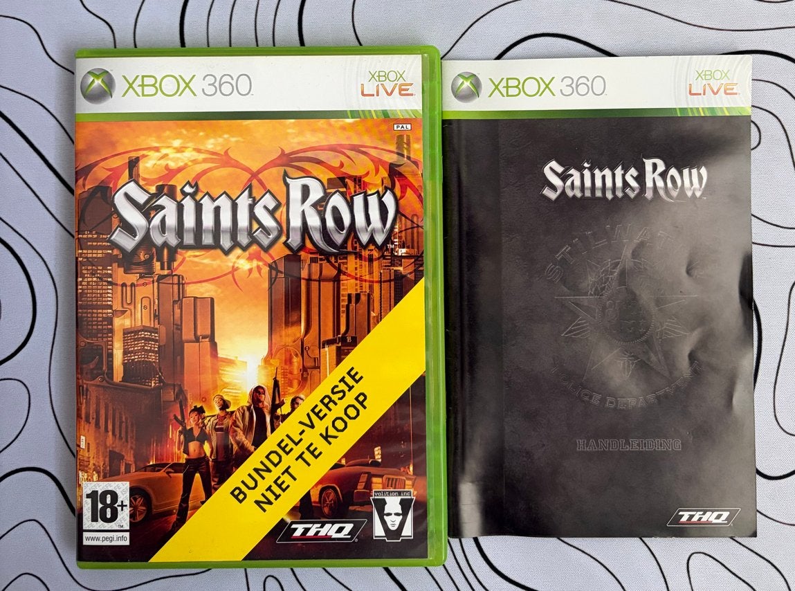 Saints Row - Xbox 360 (Compleet met handleiding), Avontuur en Actie, Online, Gebruikt, Vanaf 18 jaar