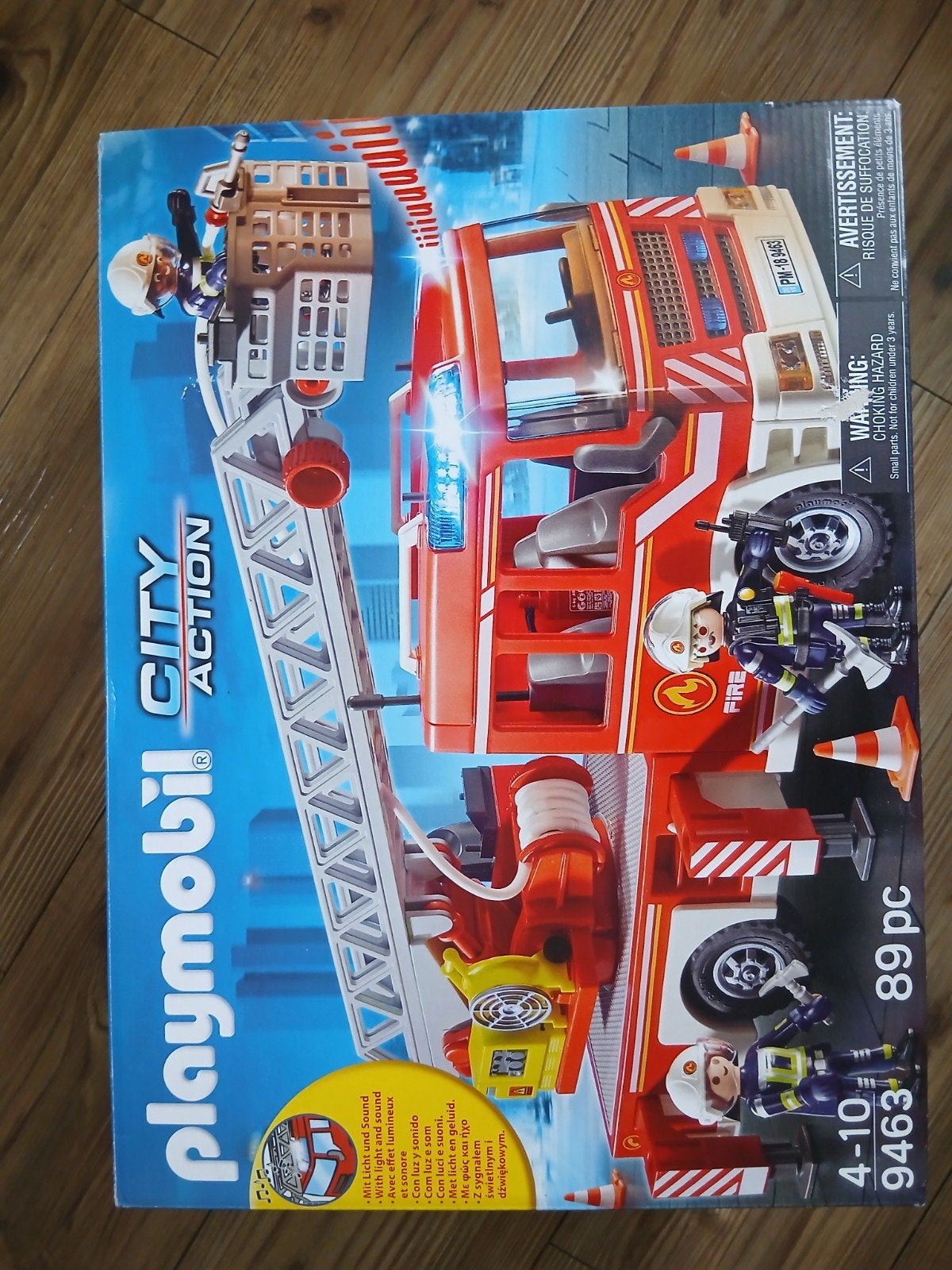 lege doos Playmobil Brandweer Auto 9463, Kinderen en Baby's, Speelgoed | Playmobil, Ophalen of Verzenden, Zo goed als nieuw