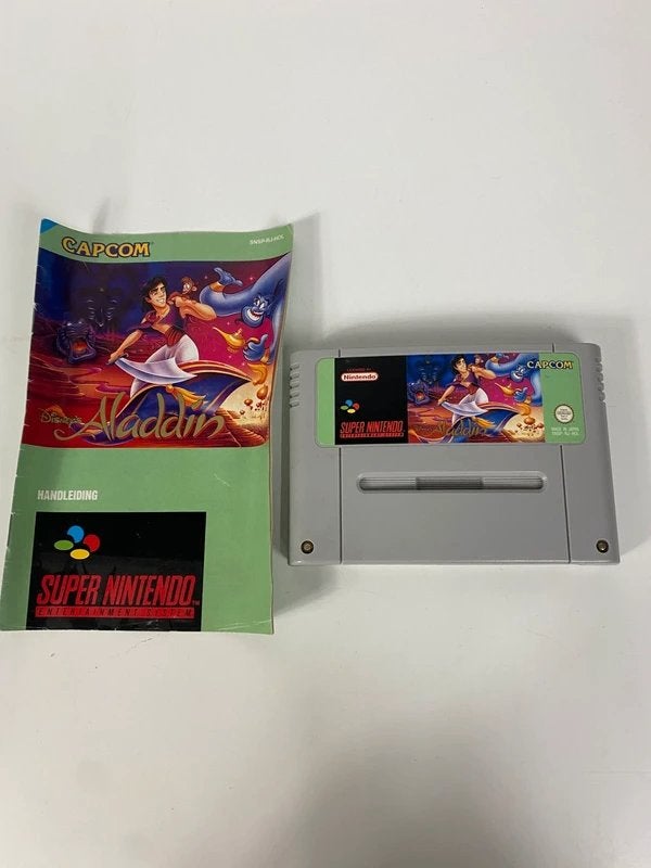 Disney’s Aladdin – Super Nintendo, Spelcomputers en Games, Avontuur en Actie, Gebruikt, 1 speler, Ophalen of Verzenden