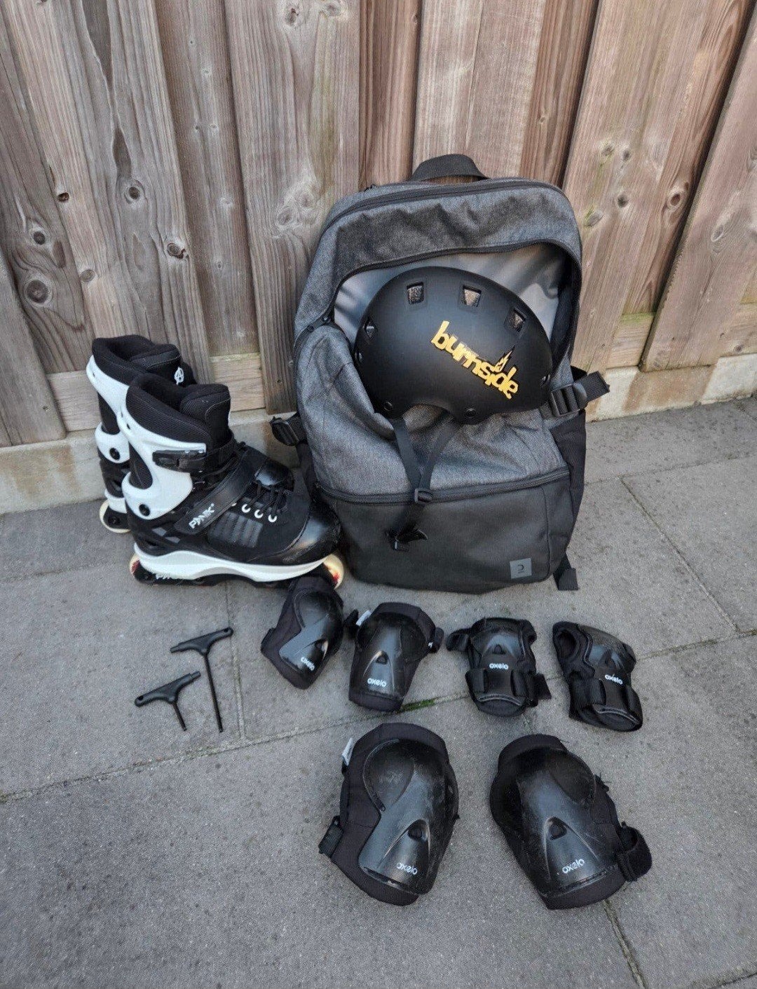 Stunt skates, Ophalen, Gebruikt