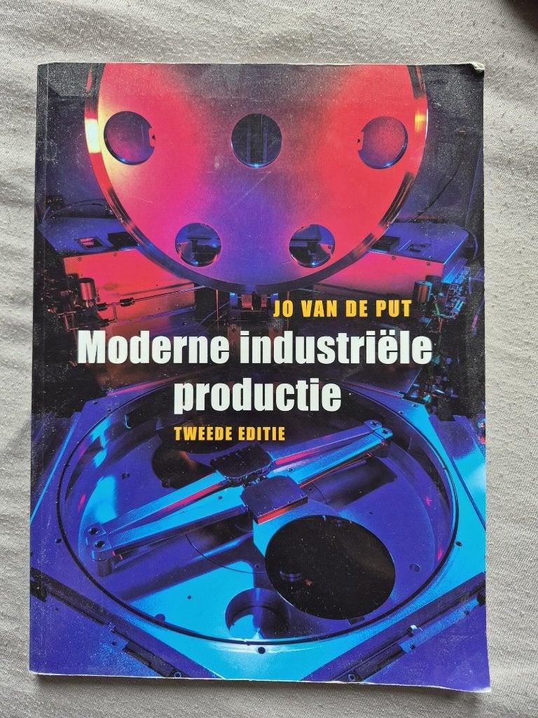 Moderne industriele productie, Boeken, Ophalen, Beta, Zo goed als nieuw, HBO