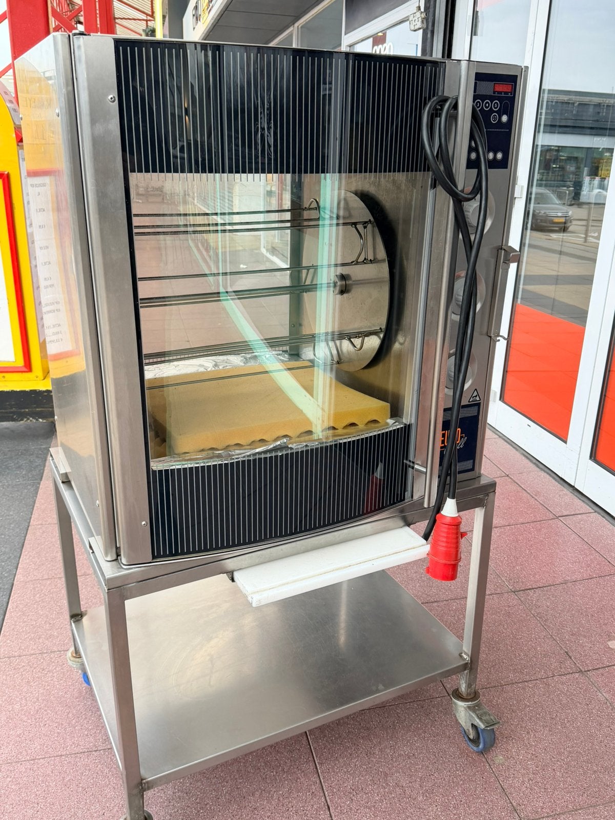 Frijado fri-jado kipgrill kip gril kippengrill eurogrill, Ophalen of Verzenden, Zo goed als nieuw, Minder dan 45 cm