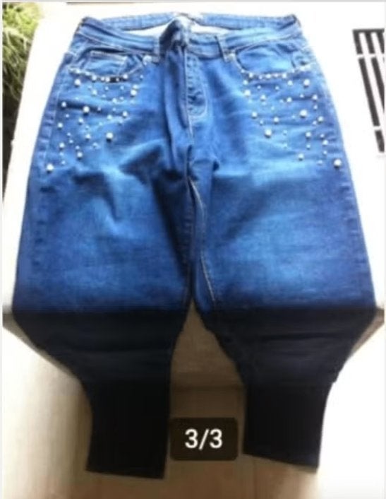 Dames moderne spijkerbroek Spirit mt M blauw, Kleding | Dames, Spijkerbroeken en Jeans, Blauw, Ophalen of Verzenden, W30 - W32 (confectie 38/40)