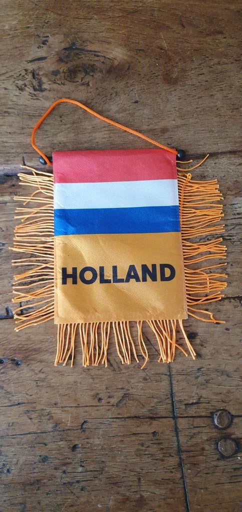 Vintage voetbal vaantje vlaggetje Holland, Ophalen of Verzenden, Zo goed als nieuw, Overige binnenlandse clubs, Vaantje of Sjaal