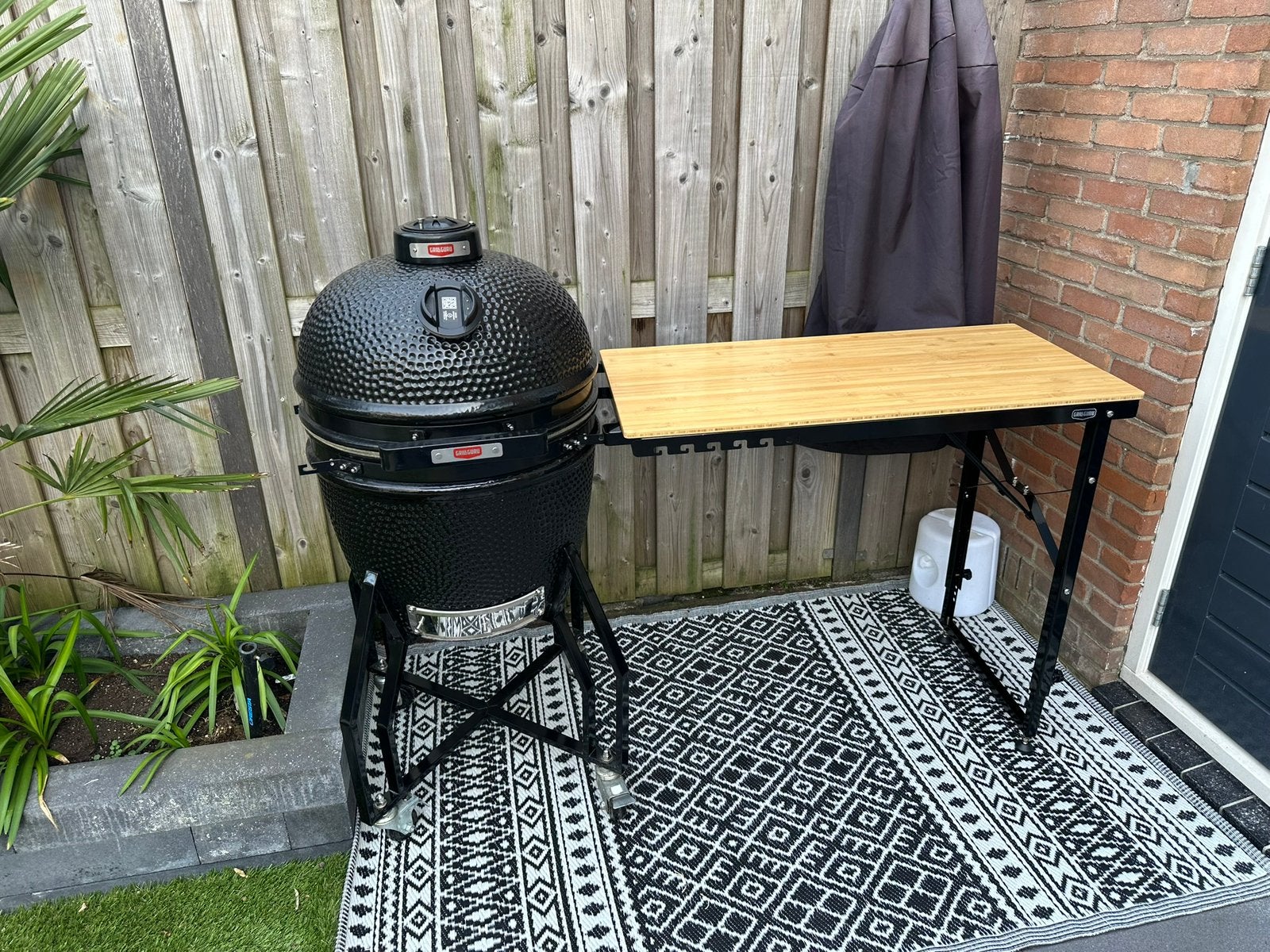 Grill Guru extended zijtafel, Tuin en Terras, Ophalen, Nieuw