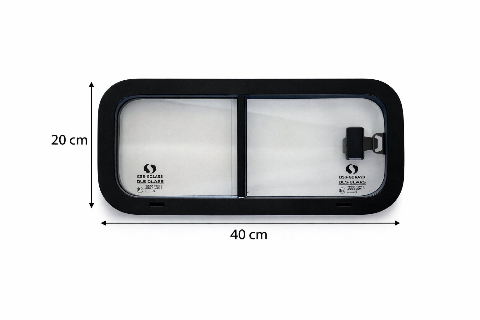 Caravan/Camper Raam 40x20 cm - Nieuwstaat, Suat, Turkey, Nieuw, Ophalen of Verzenden