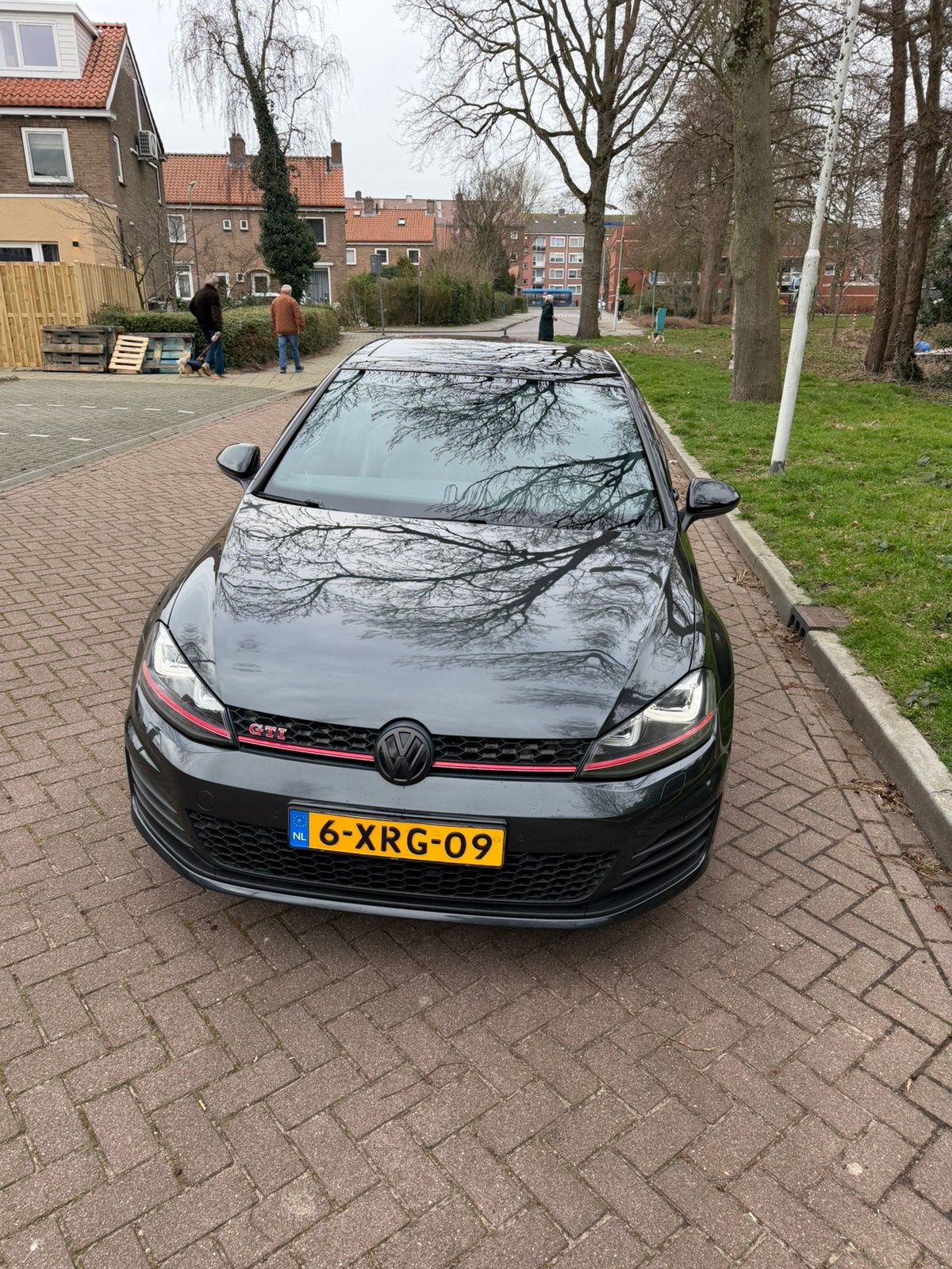 Volkswagen Golf 2.0 TSI 162KW 5D DSG 2014 Grijs, Auto's, 4 cilinders, 1984 cc, Origineel Nederlands, 690 kg