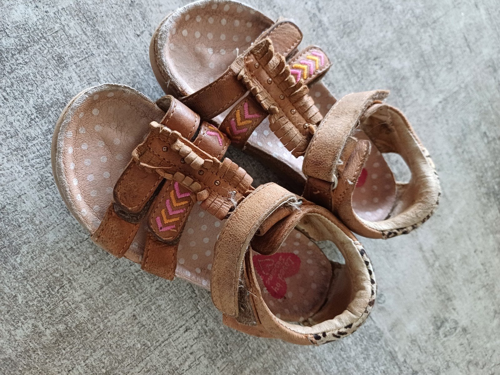 shoesme sandalen meisjes maat 27, Ophalen, Gebruikt, Meisje, Overige typen