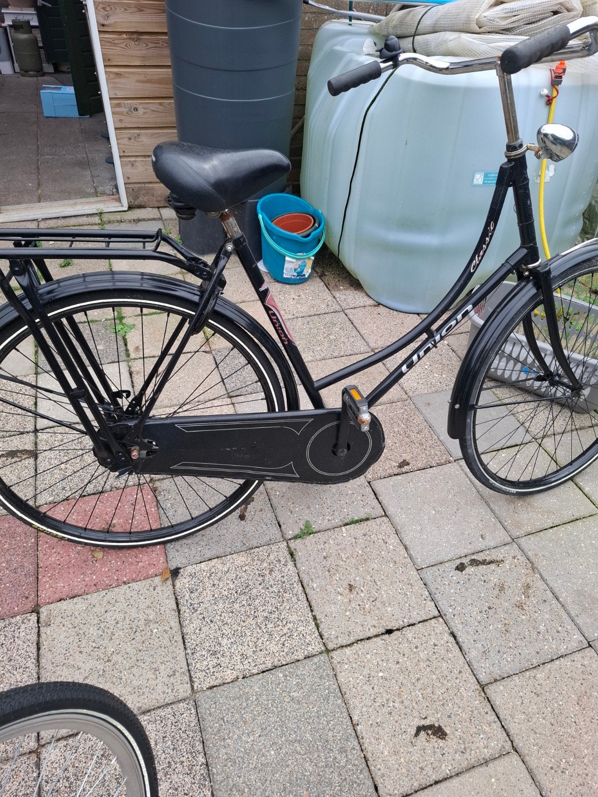 Union Classic damesfiets - Zwart, Gebruikt, Terugtraprem, 56 cm of meer, Ophalen, Overige merken