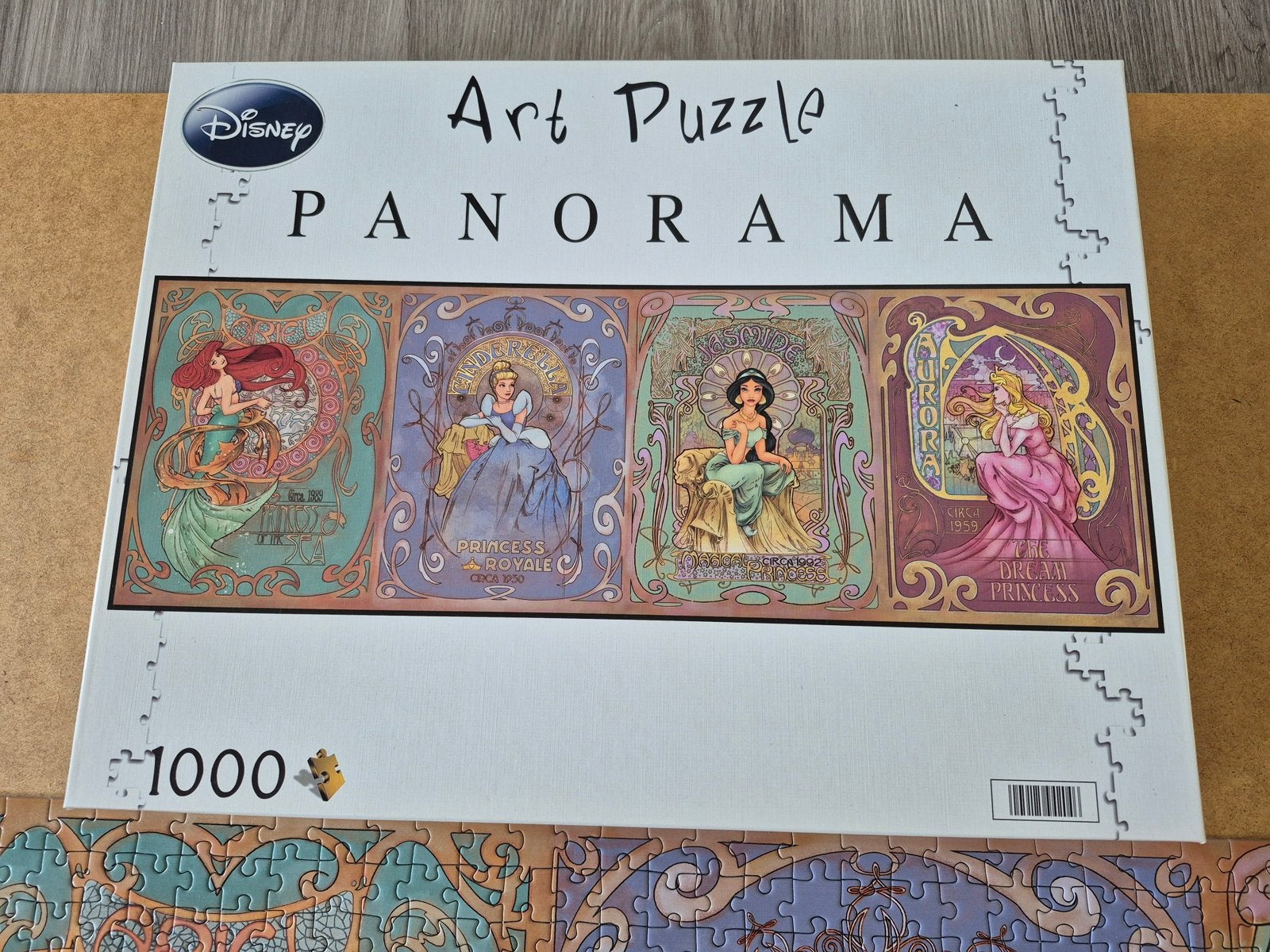 Disney Art puzzle, Ophalen of Verzenden, 500 t/m 1500 stukjes, Zo goed als nieuw