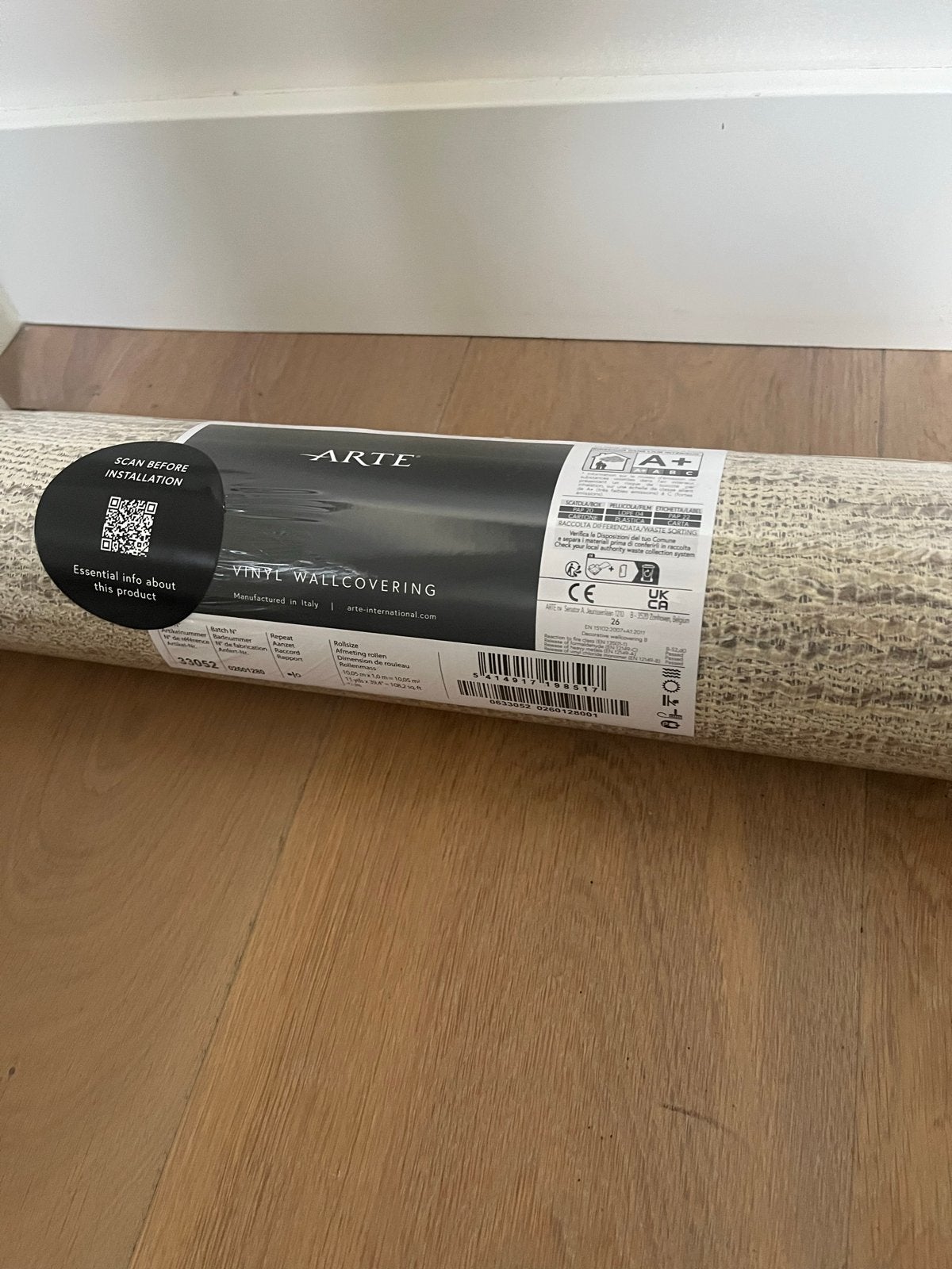 Arte Ritorto Vinyl Behang - Stijlvol en Duurzaam, Huis en Inrichting, Stoffering | Behang, Arte, Structuur, Modern, Ophalen of Verzenden