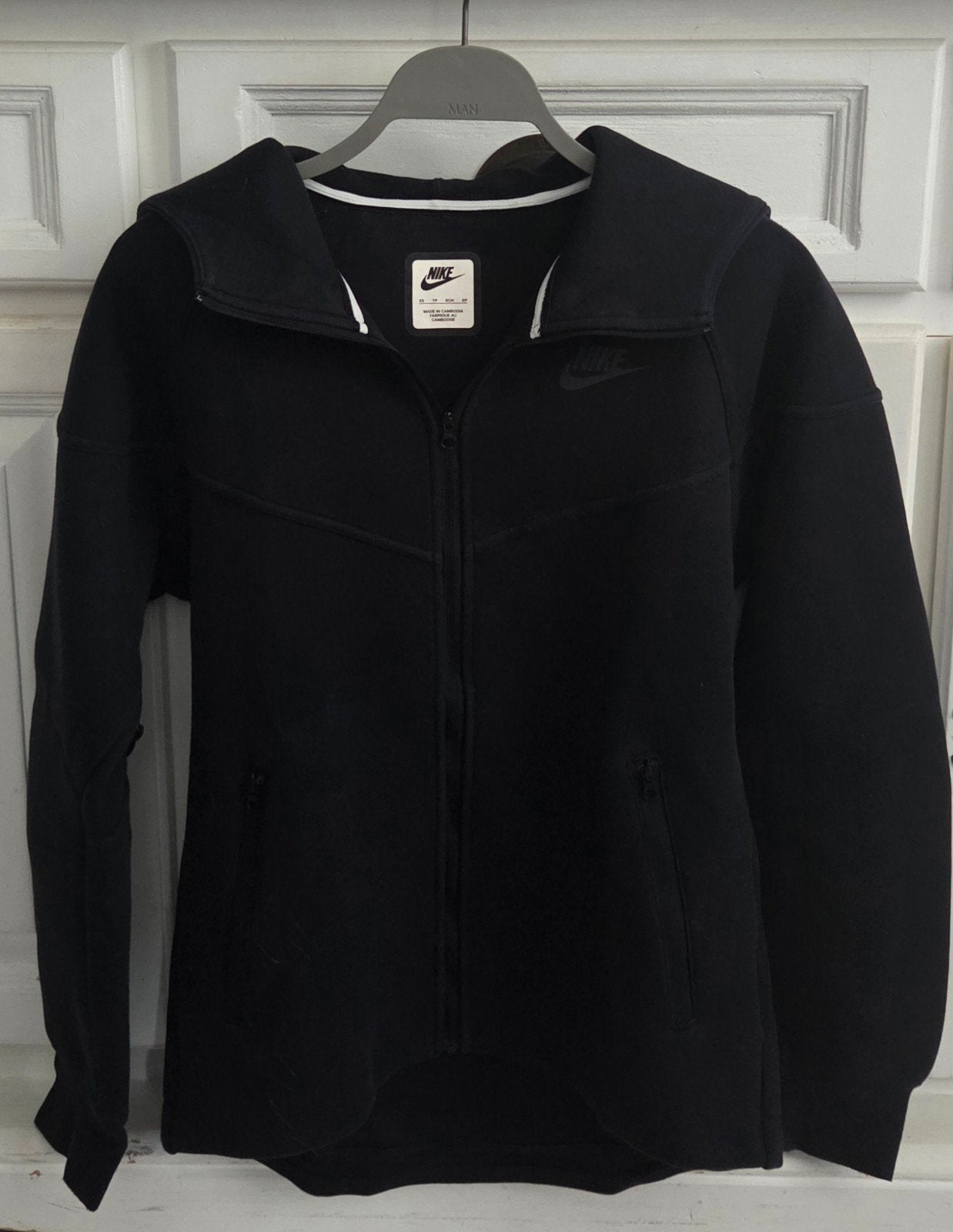 Nike Tech Fleece Trainingspak Zwart - Maat XS, Zwart, Nike, Ophalen of Verzenden, Zo goed als nieuw