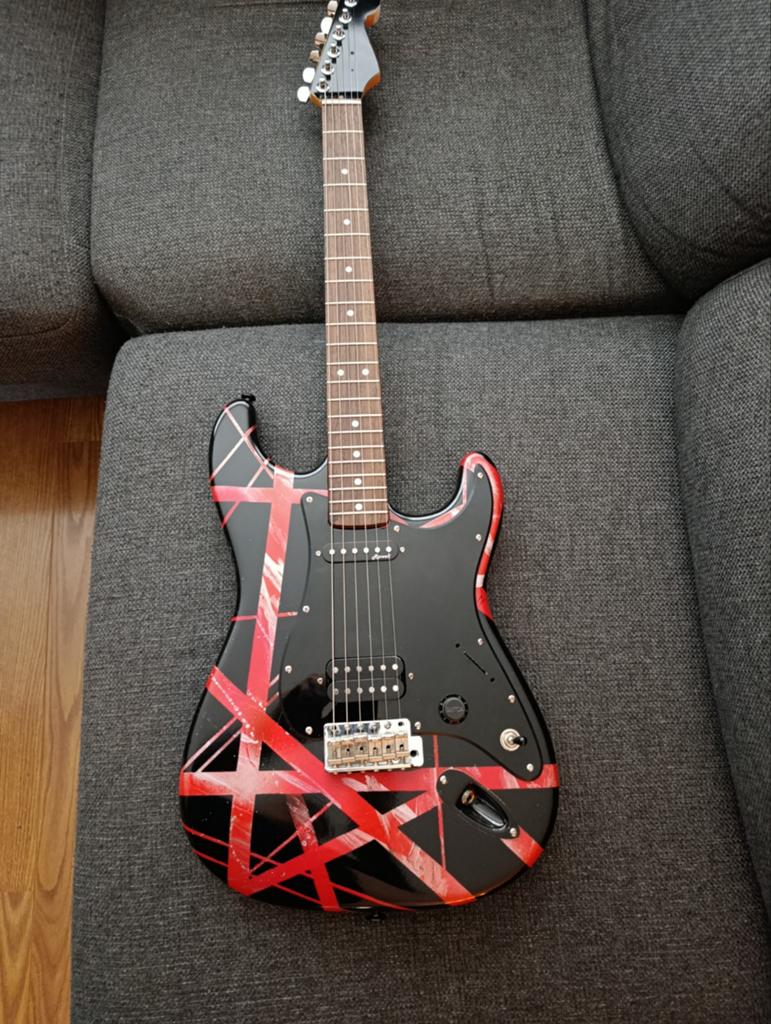 Evh strat project gitaar, Ophalen of Verzenden, Solid body, Overige merken