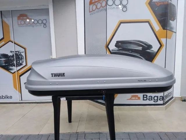 THULE Pacific 410L + SquareBar 118cm TE HUUR, Auto diversen, Ophalen, Zo goed als nieuw