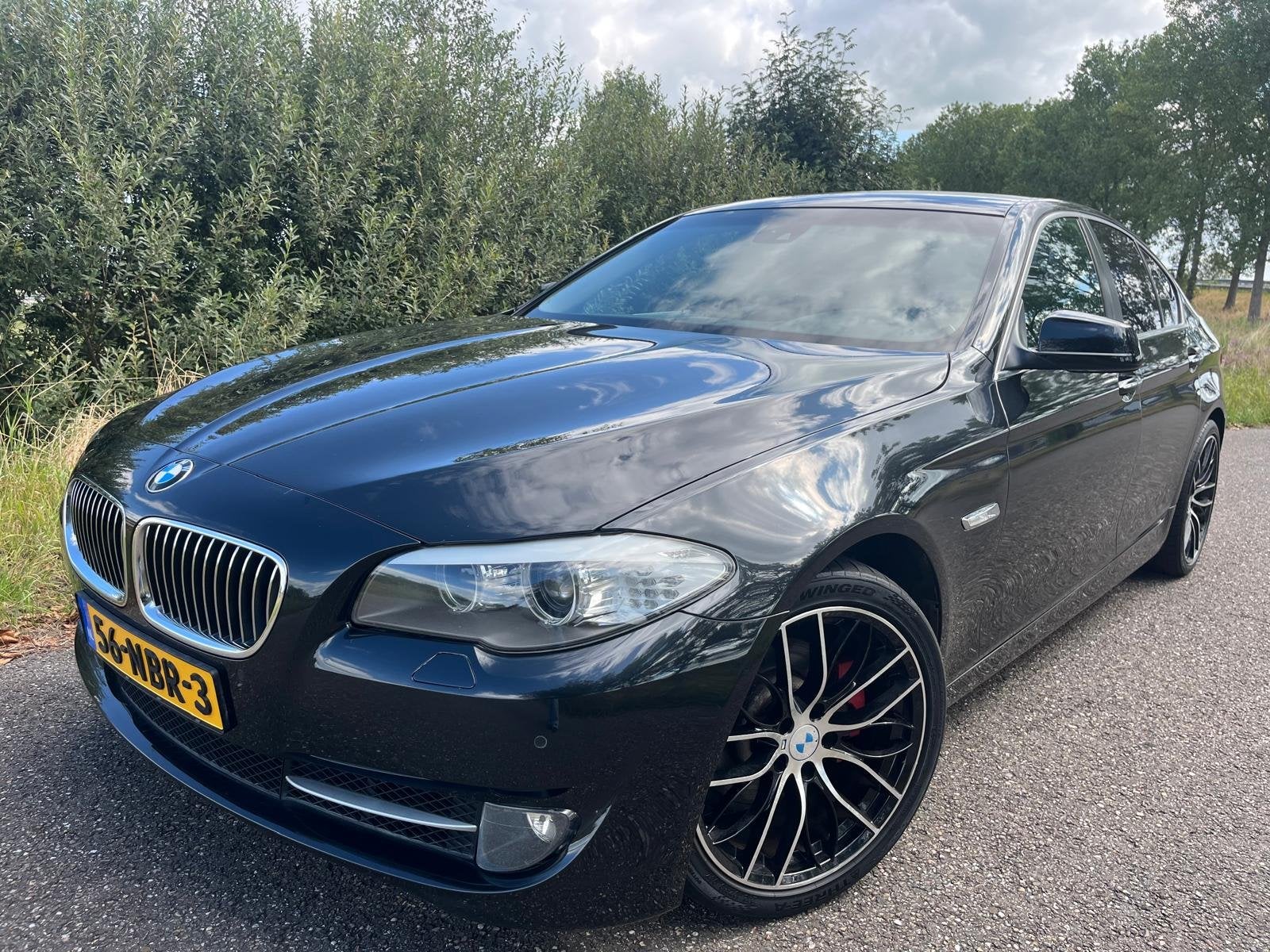 BMW 5-serie 523i | Automaat | Clima | Cruise | Bluetooth | L, Achterwielaandrijving, Gebruikt, 2000 kg, Bedrijf