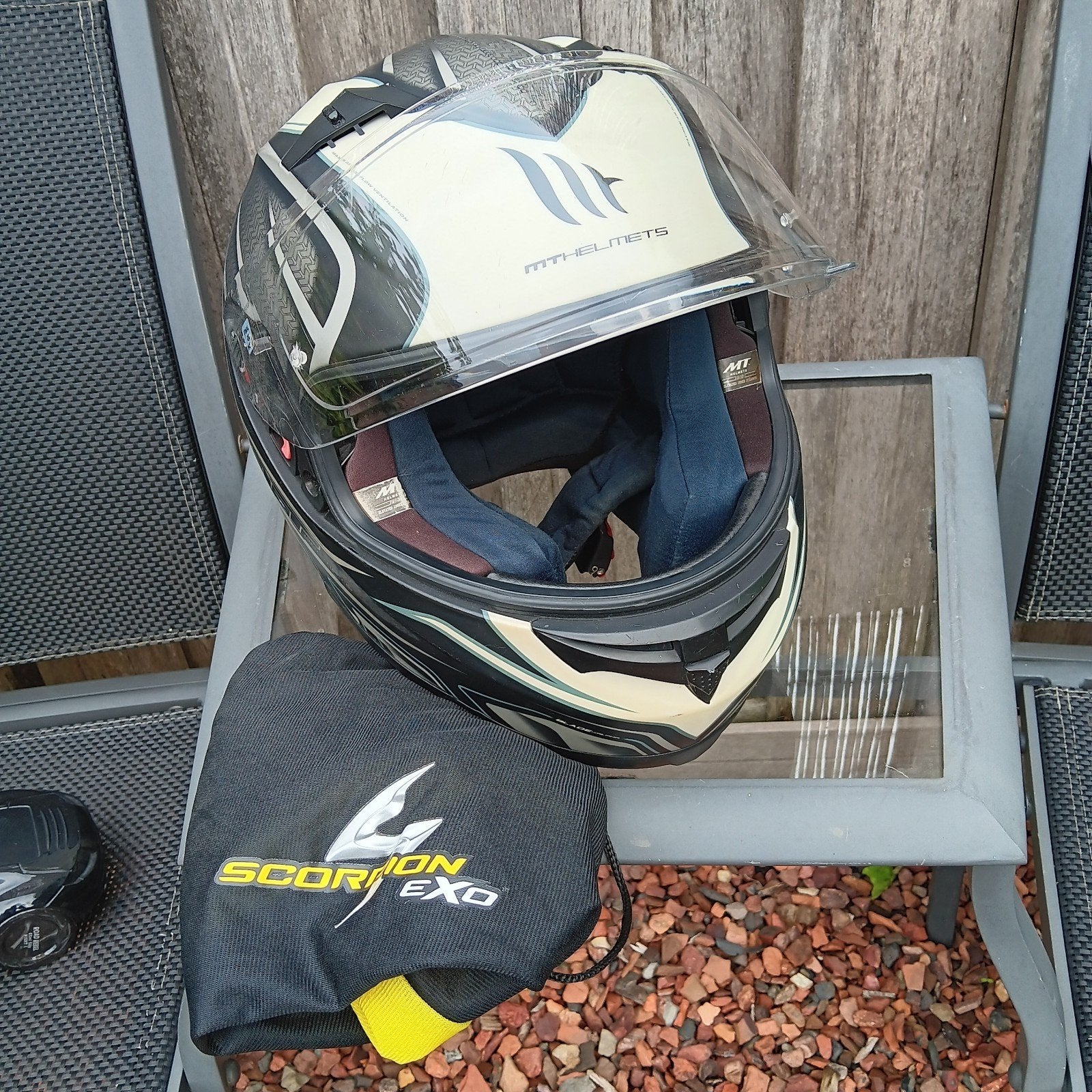 Brommer helm met uitneembare binnen voering, Motoren, Overige merken, Heren, Ophalen of Verzenden, Integraalhelm