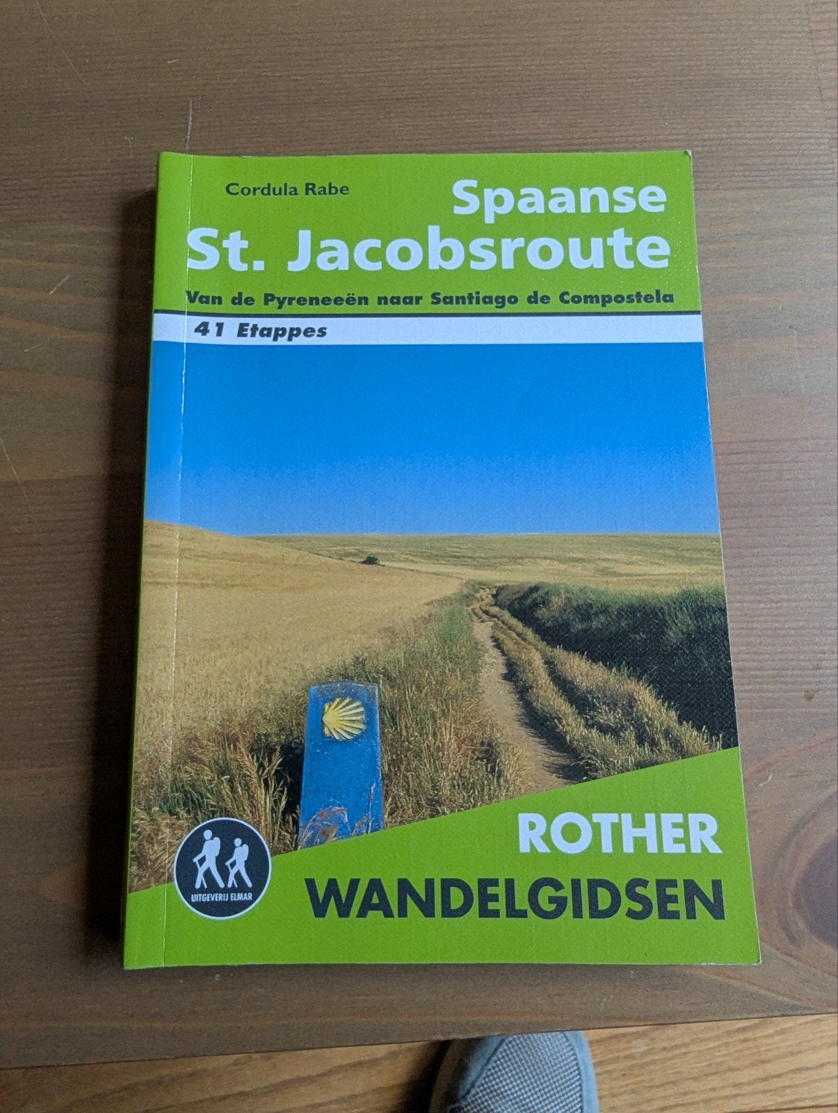 Cordula Rabe - Rother wandelgids Spaanse St. Jacobsroute, Fiets- of Wandelgids, Europa, Ophalen of Verzenden, Zo goed als nieuw