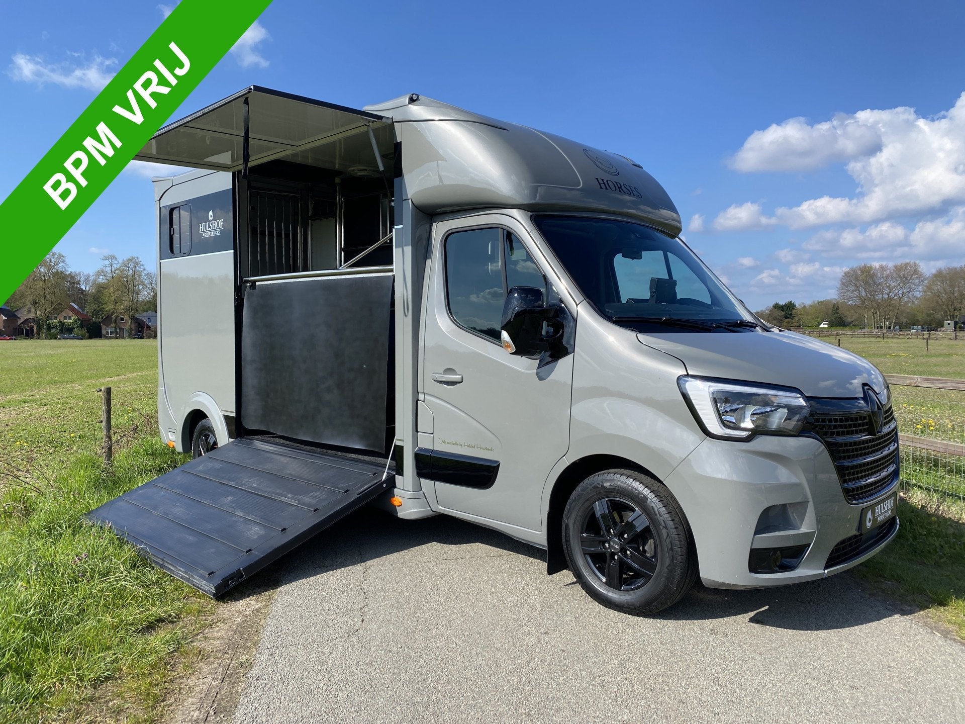 Renault Master 2-paards paardenvrachtwagen 180PK B-rijbewijs, Gebruikt, Info@hulshof-trading.nl, Overige typen, Hulshof-Trading